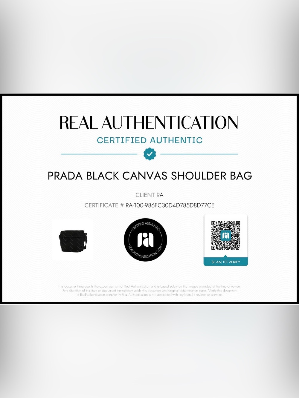 Prada Black Nylon Messenger Crossbody Clean Condition Includes COA - Picture 2 of 9
